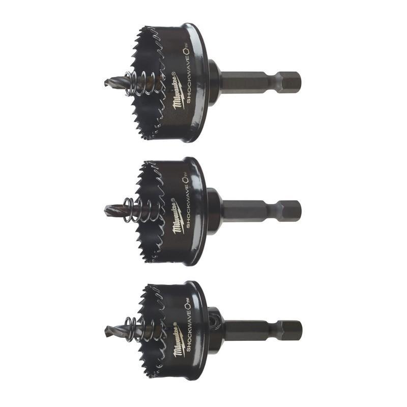 49224800 - Zestaw otwornic bimetalowych udarowych Shockwave, 22 - 35 mm (3 szt.) 49224800 - Zestaw otwornic bimetalowych udarowych Shockwave, 22 - 35 mm (3 szt.)