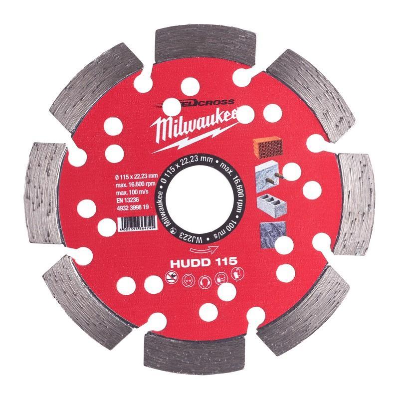 4932399819 - Tarcza diamentowa tnąca Speedcross HUDD 115 x 22,23 mm 4932399819 - Tarcza diamentowa tnąca Speedcross HUDD 115 x 22,23 mm