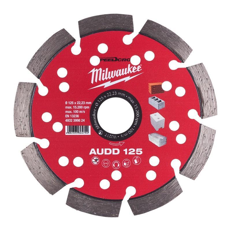 4932399824 - Tarcza diamentowa tnąca Speedcross AUDD 125 x 22,23 mm 4932399824 - Tarcza diamentowa tnąca Speedcross AUDD 125 x 22,23 mm
