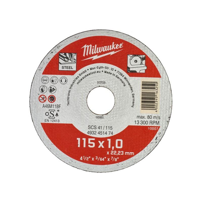 4932451475 - Tarcza do cięcia metalu Contractor 115 x 1 x 22,2 mm (200 szt.) 4932451475 - Tarcza do cięcia metalu Contractor 115 x 1 x 22,2 mm (200 szt.)