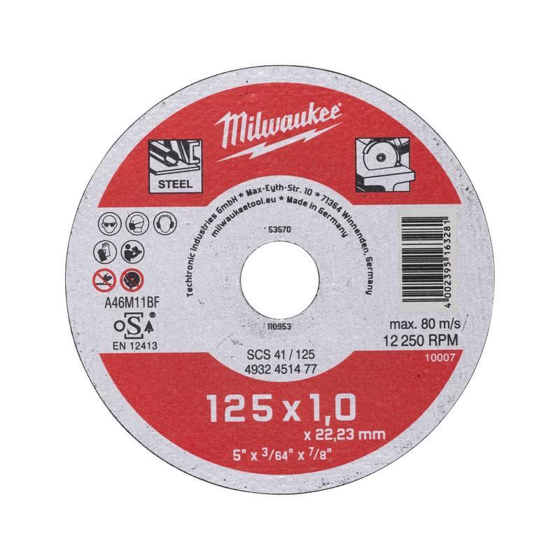 4932451477 - Tarcza do cięcia metalu Contractor 125 x 1 x 22,2 mm (1 szt.) 4932451477 - Tarcza do cięcia metalu Contractor 125 x 1 x 22,2 mm (1 szt.)