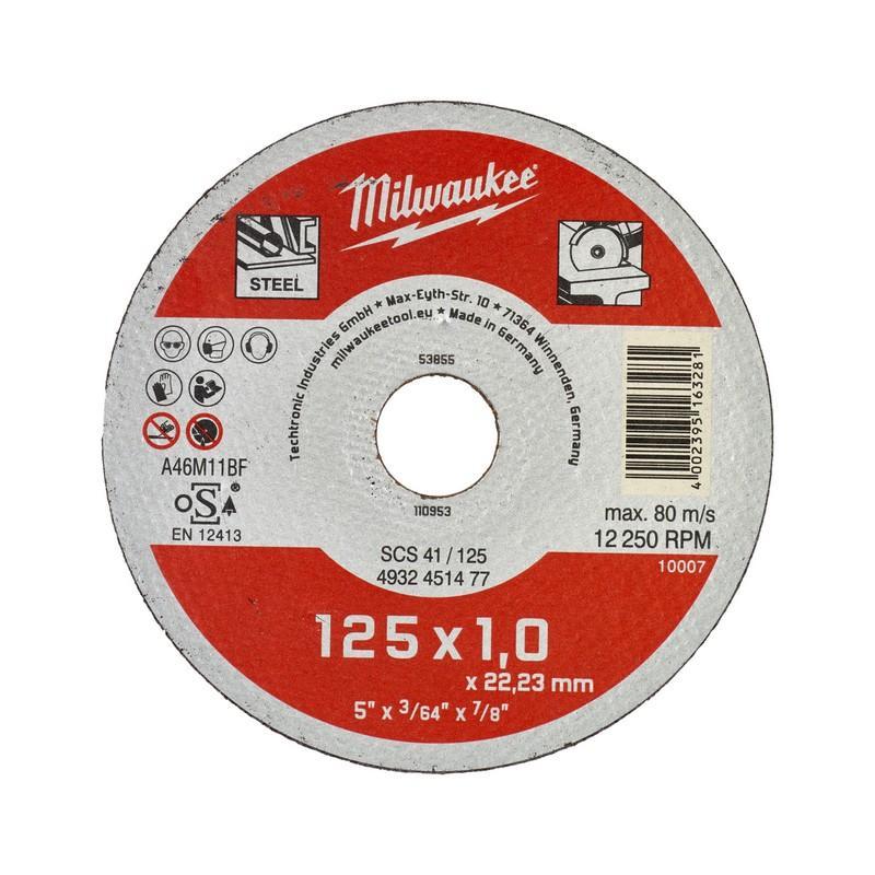 4932451478 - Tarcza do cięcia metalu Contractor 125 x 1 x 22,2 mm (200 szt.) 4932451478 - Tarcza do cięcia metalu Contractor 125 x 1 x 22,2 mm (200 szt.)