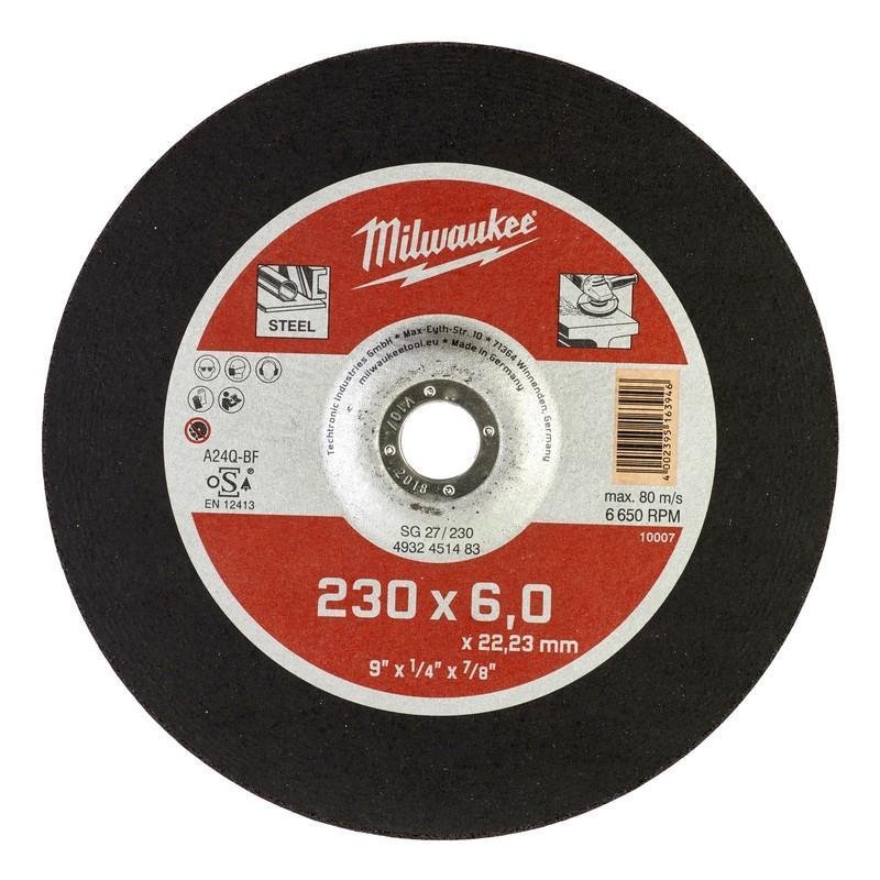 4932451483 - Tarcza do szlifowania metalu Contractor 230 x 6 x 22,2 mm (1 szt.) 4932451483 - Tarcza do szlifowania metalu Contractor 230 x 6 x 22,2 mm (1 szt.)