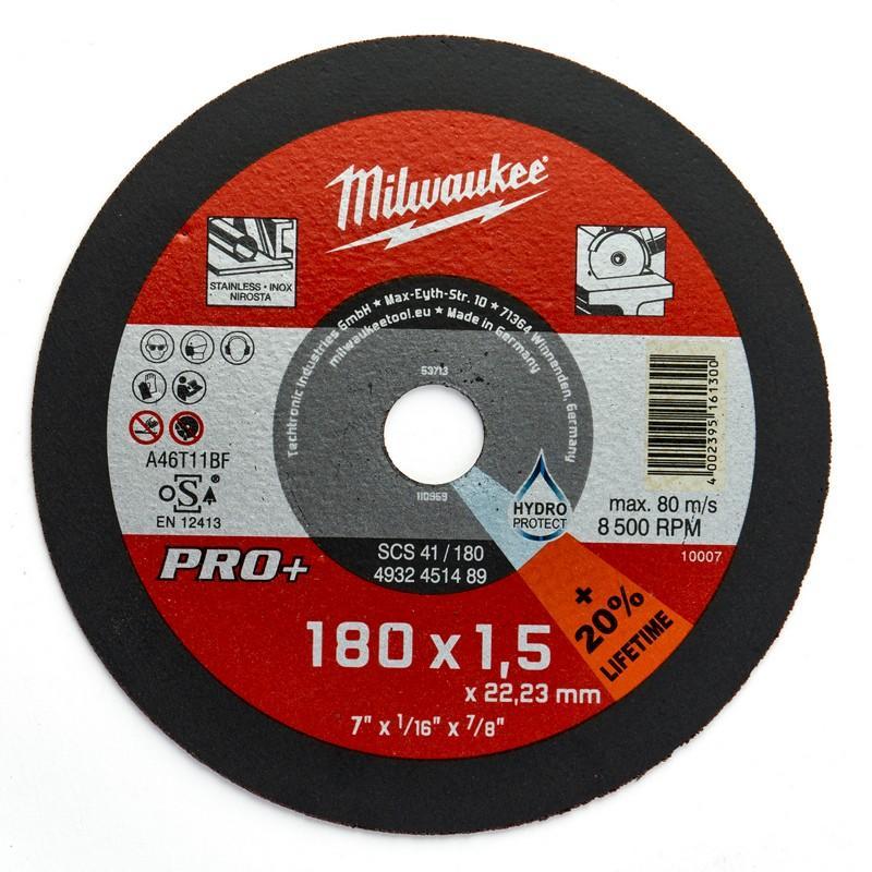 4932451489 - Tarcza cienka do cięcia metalu PRO+ 180 x 1,5 x 22,2 mm (1 szt.) 4932451489 - Tarcza cienka do cięcia metalu PRO+ 180 x 1,5 x 22,2 mm (1 szt.)