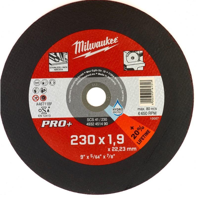 4932451490 - Tarcza cienka do cięcia metalu PRO+ 230 x 1,9 x 22,2 mm (1 szt.) 4932451490 - Tarcza cienka do cięcia metalu PRO+ 230 x 1,9 x 22,2 mm (1 szt.)