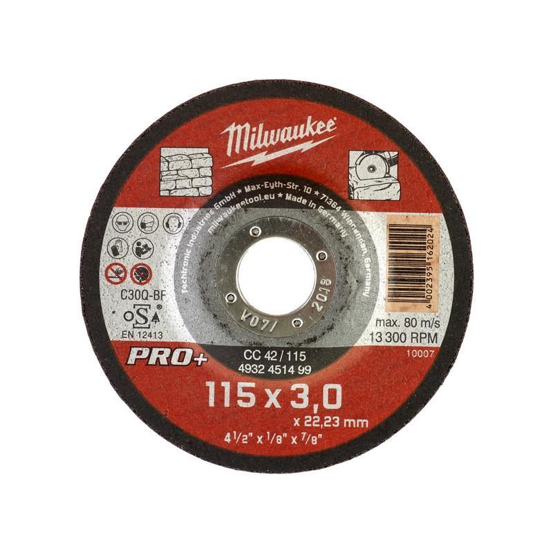 4932451499 - Tarcza do cięcia kamienia PRO+ 115 x 3 x 22,2 mm (1 szt.) 4932451499 - Tarcza do cięcia kamienia PRO+ 115 x 3 x 22,2 mm (1 szt.)