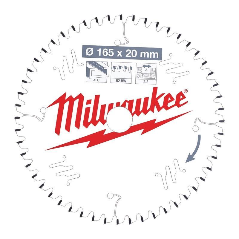 4932471296 - Tarcza pilarska do aluminium, czyste cięcie 165 x 20 mm, 52 zęby 4932471296 - Tarcza pilarska do aluminium, czyste cięcie 165 x 20 mm, 52 zęby