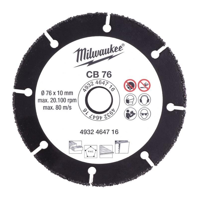 4932464716 - Tarcza tnąca uniwersalna z nasypem z węglika wolframu 76 x 10 mm 4932464716 - Tarcza tnąca uniwersalna z nasypem z węglika wolframu 76 x 10 mm