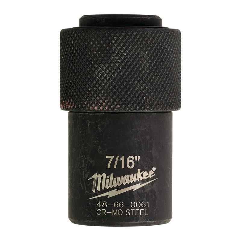 48660061 - Adapter 1/2" kwadrat na 7/16" Hex, 11 mm do wierteł samoposuwnych i udarowych wierteł spiralnych 48660061 - Adapter 1/2" kwadrat na 7/16" Hex, 11 mm do wierteł samoposuwnych i udarowych wierteł spiralnych
