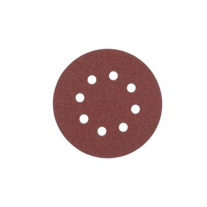 4932367741 - Papier ścierny na rzep 8 otworów do szlifierki mimośrodowej 125 mm, gr. 60 (5 szt.)