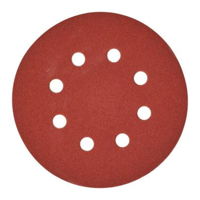 4932371399 - Papier ścierny na rzep 8 otworów do szlifierki mimośrodowej 125 mm, gr. 180 (25 szt.)