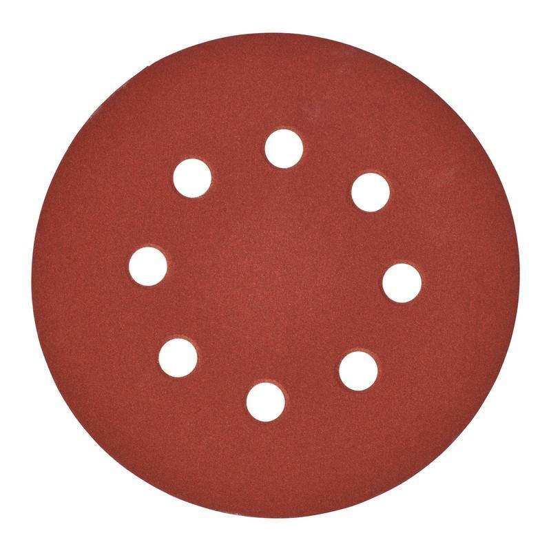 4932371400 - Papier ścierny na rzep 8 otworów do szlifierki mimośrodowej 125 mm, gr. 240 (25 szt.) 4932371400 - Papier ścierny na rzep 8 otworów do szlifierki mimośrodowej 125 mm, gr. 240 (25 szt.)