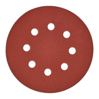 4932371400 - Papier ścierny na rzep 8 otworów do szlifierki mimośrodowej 125 mm, gr. 240 (25 szt.)