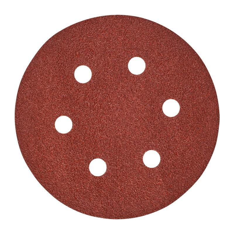 4932371596 - Papier ścierny na rzep 8 otworów do szlifierki mimośrodowej 150 mm, gr. 40 (25 szt.) 4932371596 - Papier ścierny na rzep 8 otworów do szlifierki mimośrodowej 150 mm, gr. 40 (25 szt.)