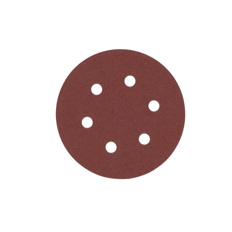 4932371599 - Papier ścierny na rzep 8 otworów do szlifierki mimośrodowej 150 mm, gr. 120 (25 szt.) 4932371599 - Papier ścierny na rzep 8 otworów do szlifierki mimośrodowej 150 mm, gr. 120 (25 szt.)