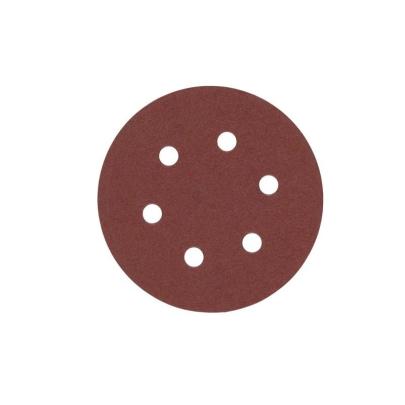 4932371599 - Papier ścierny na rzep 8 otworów do szlifierki mimośrodowej 150 mm, gr. 120 (25 szt.)