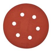 4932371601 - Papier ścierny na rzep 8 otworów do szlifierki mimośrodowej 150 mm, gr. 240 (25 szt.)