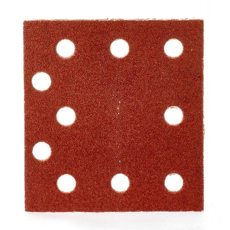 4932430815 - Papier ścierny prostokątny na rzep do szlifierki oscylacyjnej 115 x 107 mm, gr. 60 (10 szt.) 4932430815 - Papier ścierny prostokątny na rzep do szlifierki oscylacyjnej 115 x 107 mm, gr. 60 (10 szt.)