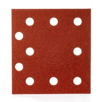 4932430816 - Papier ścierny prostokątny na rzep do szlifierki oscylacyjnej 115 x 107 mm, gr. 80 (10 szt.)