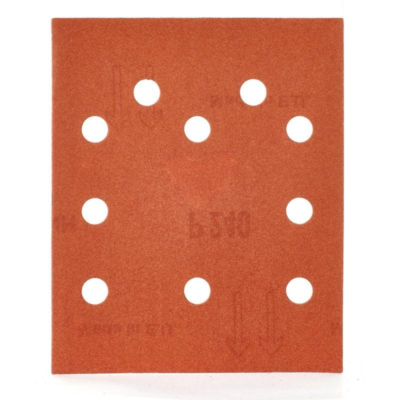 4932430821 - Papier ścierny prostokątny na zacisk do szlifierki oscylacyjnej 115 x 140 mm, gr. 240 (10 szt.) 4932430821 - Papier ścierny prostokątny na zacisk do szlifierki oscylacyjnej 115 x 140 mm, gr. 240 (10 szt.)