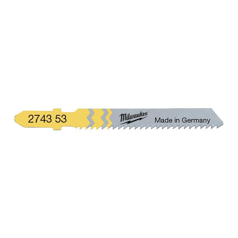 4932274353 - Brzeszczot do wyrzynarki do drewna i tworzyw sztucznych, 50 mm (5 szt.) 4932274353 - Brzeszczot do wyrzynarki do drewna i tworzyw sztucznych, 50 mm (5 szt.)