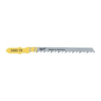 4932346078 - Brzeszczot do wyrzynarki do cięcia po łuku w drewnie, 75 mm (5 szt.)