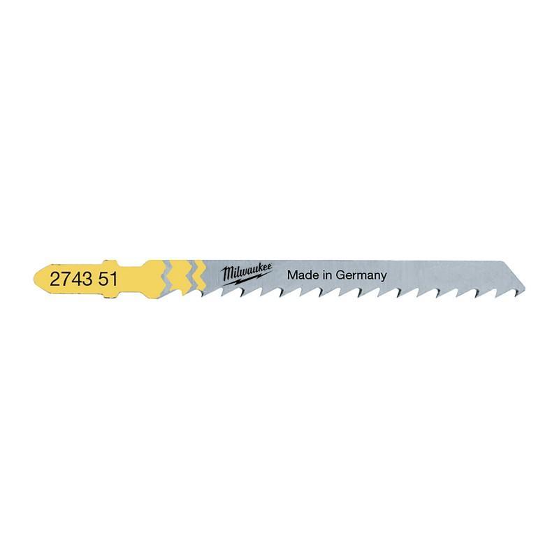 4932274351 - Brzeszczot do wyrzynarki do czystego i bezodpryskowego cięcia w drewnie, 75 mm (5 szt.) 4932274351 - Brzeszczot do wyrzynarki do czystego i bezodpryskowego cięcia w drewnie, 75 mm (5 szt.)