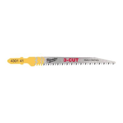 4932430141 - Brzeszczot do wyrzynarki do szybkiego i czystego cięcia w drewnie, 91 mm (5 szt.)