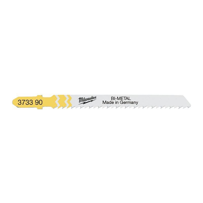 4932373390 - Brzeszczot do wyrzynarki do czystego i bezodpryskowego cięcia w drewnie, Bi-metal, 75 mm (5 szt.) 4932373390 - Brzeszczot do wyrzynarki do czystego i bezodpryskowego cięcia w drewnie, Bi-metal, 75 mm (5 szt.)