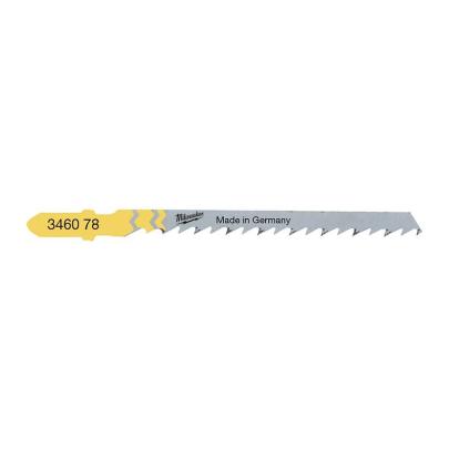 4932373492 - Brzeszczot do wyrzynarki do cięcia po łuku w drewnie, 75 mm (25 szt.)