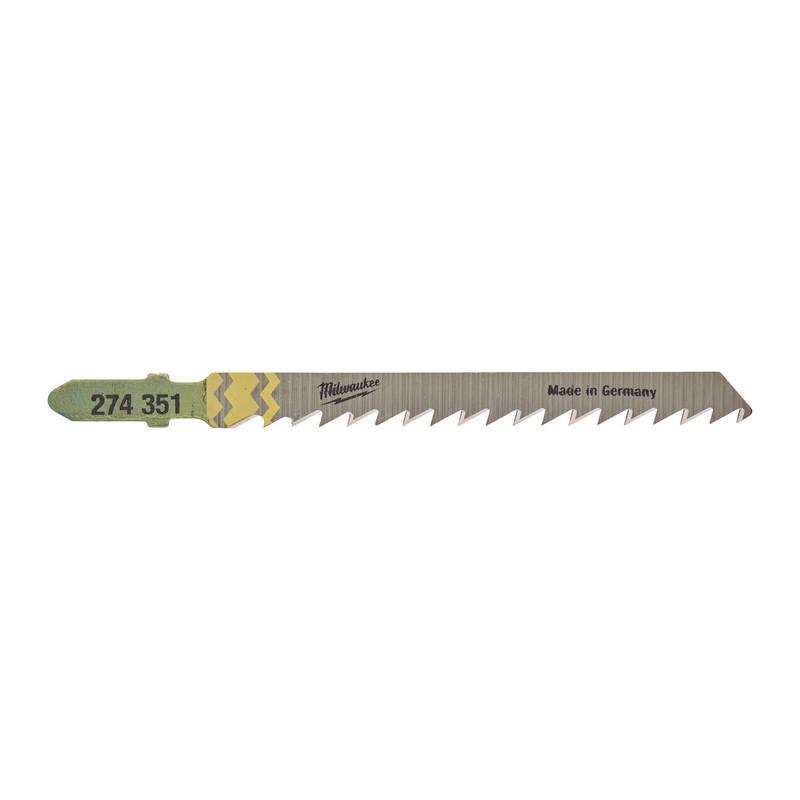 4932373490 - Brzeszczot do wyrzynarki do czystego i bezodpryskowego cięcia w drewnie, 75 mm (25 szt.) 4932373490 - Brzeszczot do wyrzynarki do czystego i bezodpryskowego cięcia w drewnie, 75 mm (25 szt.)