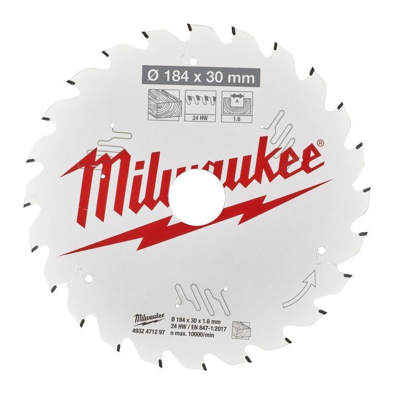 4932471297 - Tarcza pilarska do drewna 184 x 30 mm, 24 zęby 4932471297 - Tarcza pilarska do drewna 184 x 30 mm, 24 zęby