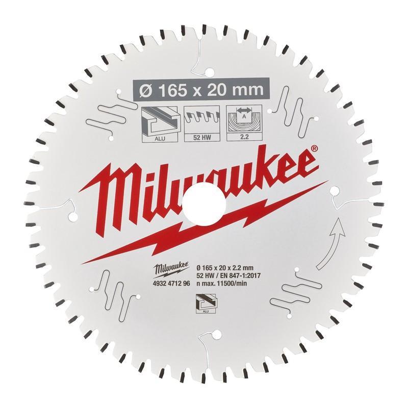 4932471296 - Tarcza pilarska do aluminium, czyste cięcie 165 x 20 mm, 52 zęby 4932471296 - Tarcza pilarska do aluminium, czyste cięcie 165 x 20 mm, 52 zęby