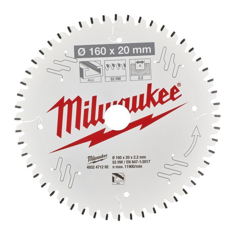 4932471292 - Tarcza pilarska do aluminium, czyste cięcie 160 x 20 mm, 52 zęby 4932471292 - Tarcza pilarska do aluminium, czyste cięcie 160 x 20 mm, 52 zęby