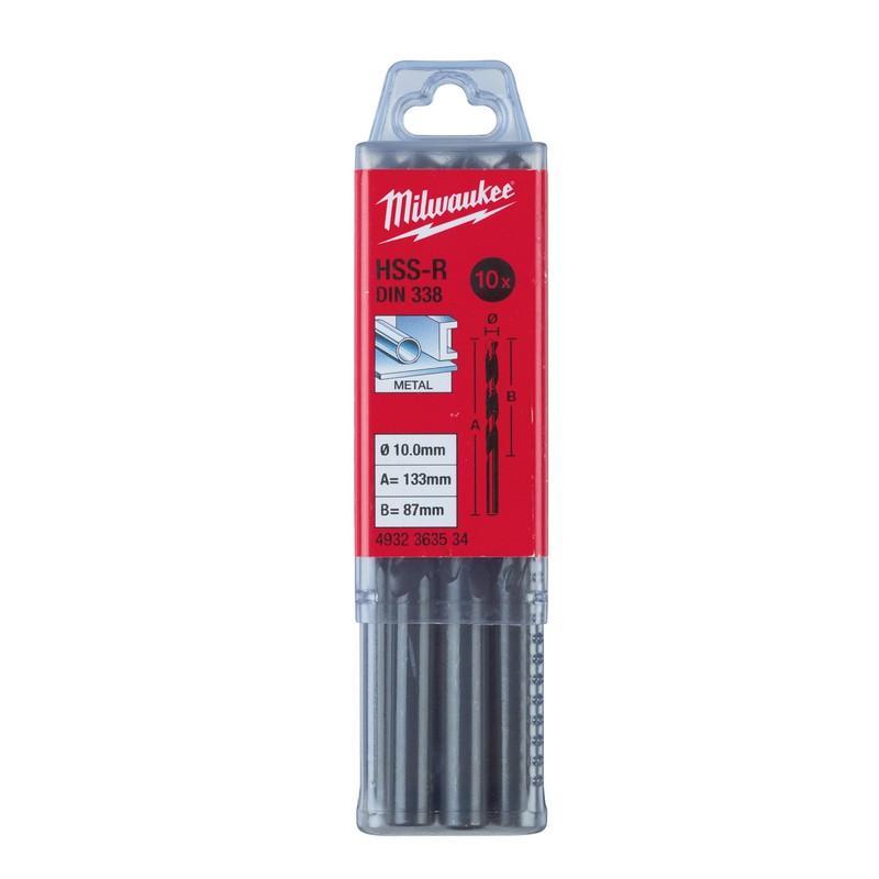 4932363534 - Wiertło do metalu HSS-R, 10,0 x 87/133 mm (10szt.) 4932363534 - Wiertło do metalu HSS-R, 10,0 x 87/133 mm (10szt.)