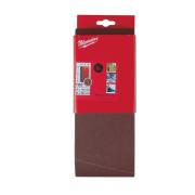 4932312102 - Papier ścierny bezkońcowy do szlfierki taśmowej 100 x 560 mm, gr. 100 (3 szt.)