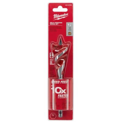 48130108 - Wiertło kręte do drewna, 32 x 165 mm, uchwyt Hex 1/4''