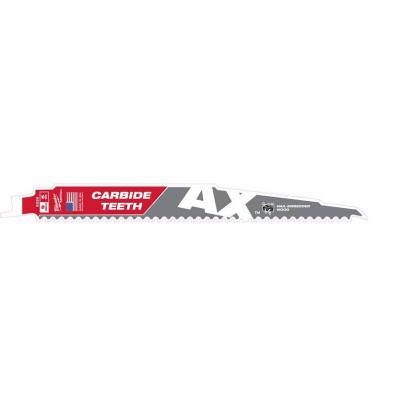48005226 - Brzeszczot do drewna z gwoździami AX z węglikiem, 230 mm 5 TPI (1 szt.)