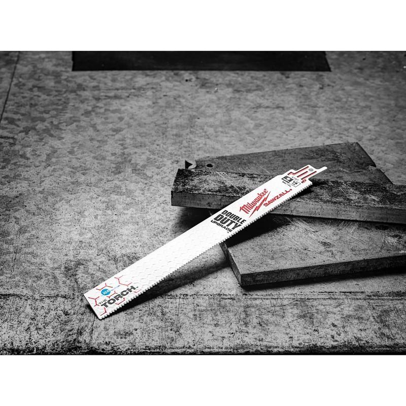 48004787 - Brzeszczot do metalu duże obciążenia ICE TORCH, Bi-metal, Co, 230 mm 14 TPI (5 szt.) 48004787 - Brzeszczot do metalu duże obciążenia ICE TORCH, Bi-metal, Co, 230 mm 14 TPI (5 szt.)