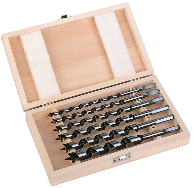 MILWAUKEE - 4932373380 - Zestaw wierteł krętych do drewna, uchwyt Hex, 8 -  18 mm (6 szt.)