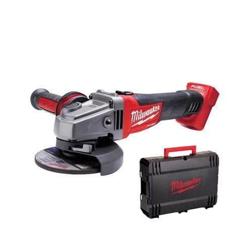 M18 ONEFSAG125XPDB-502X - Angle grinder diam. 125 mm, 18 V, in case with 2 batteries and charger
