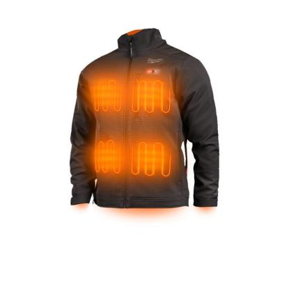M12 HJ BL5-0 (2XL) - Kurtka podgrzewana męska premium, M12™ Li-ion 12 V, rozmiar 2XL, czarna