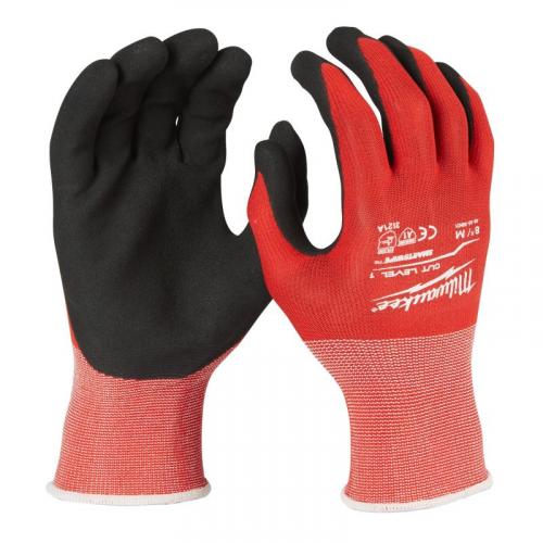 4932479008 - Cut Resistant Gloves, protection level 1/A, size M/8 (144 pairs)