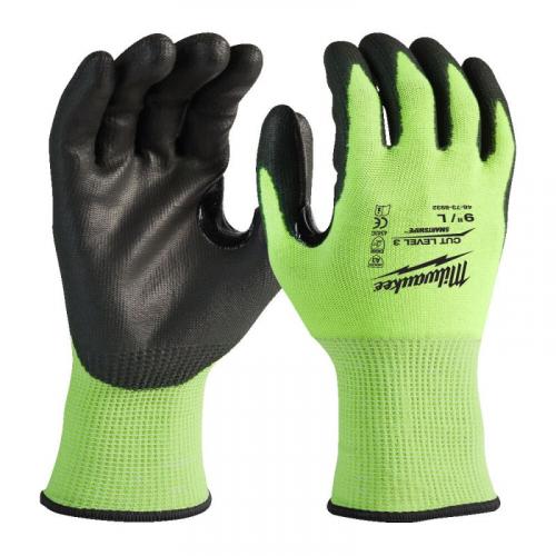 4932479021 - Cut Resistant Gloves, reflective, protection level 3/C, size L/9 (144 pairs)
