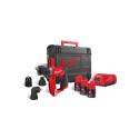 M12 FDDXKIT-203X - Drill/driver with interchangeable heads 12 V, 2.0 Ah, FUEL™, in case, with 3 batteries and charger