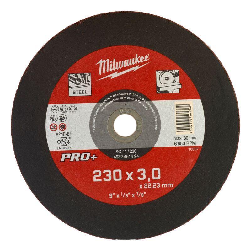 4932451494 - Tarcza do cięcia metalu płaska PRO+, 230 x 3 x 22,2 mm (1 szt.) 4932451494 - Tarcza do cięcia metalu płaska PRO+, 230 x 3 x 22,2 mm (1 szt.)