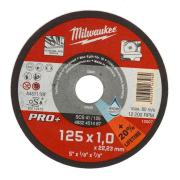 4932451488 - Tarcza cienka do cięcia metalu płaska PRO+, 125 x 1 x 22,2 mm (200 szt.)