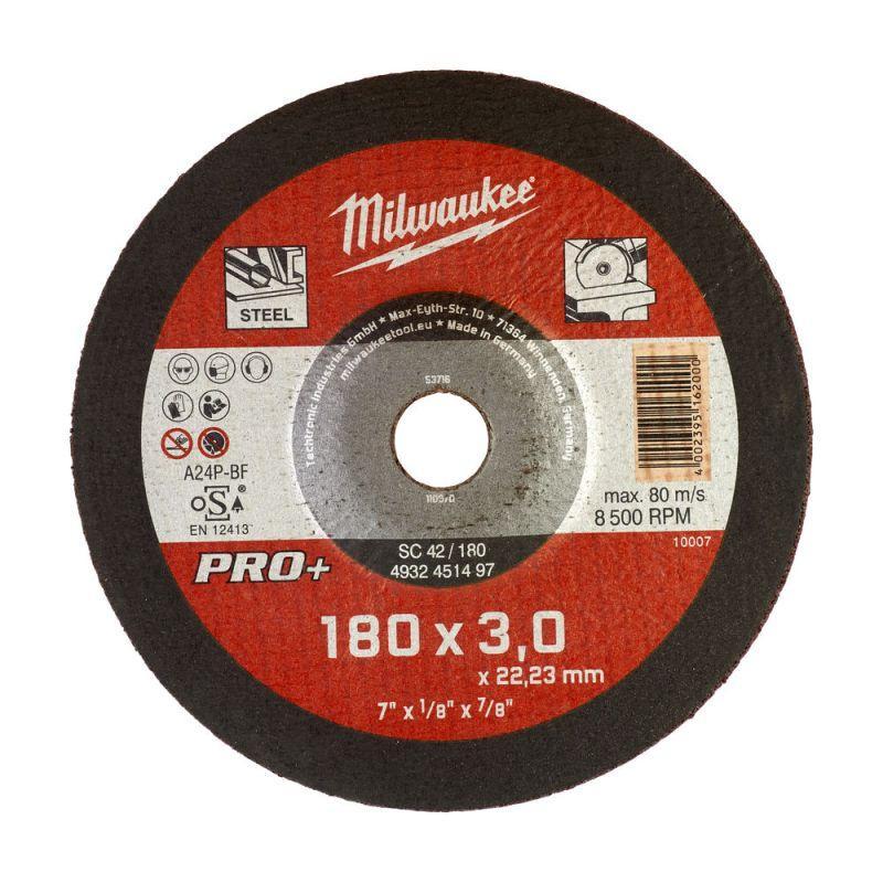 4932451497 - Tarcza do cięcia metalu wypukła PRO+, 180 x 3 x 22,2 mm (1 szt.) 4932451497 - Tarcza do cięcia metalu wypukła PRO+, 180 x 3 x 22,2 mm (1 szt.)