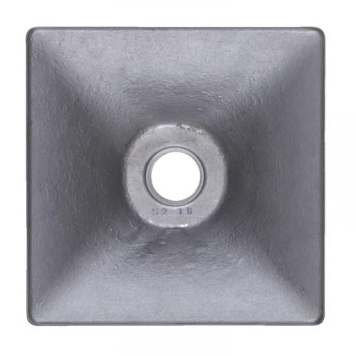 4932479224 - Tamping plate 28 mm Hex, 200 x 200 mm (1 pc.)