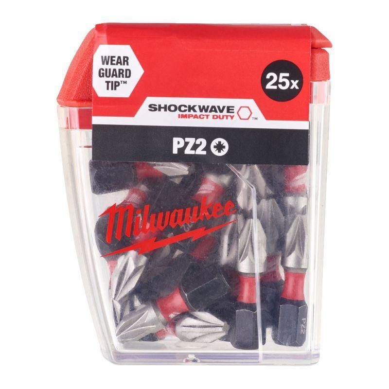 4932430864 - Bit udarowy Shockwave Impact Duty do śrub Pozidriv, PZ2 x 25 mm (25 szt.) 4932430864 - Bit udarowy Shockwave Impact Duty do śrub Pozidriv, PZ2 x 25 mm (25 szt.)